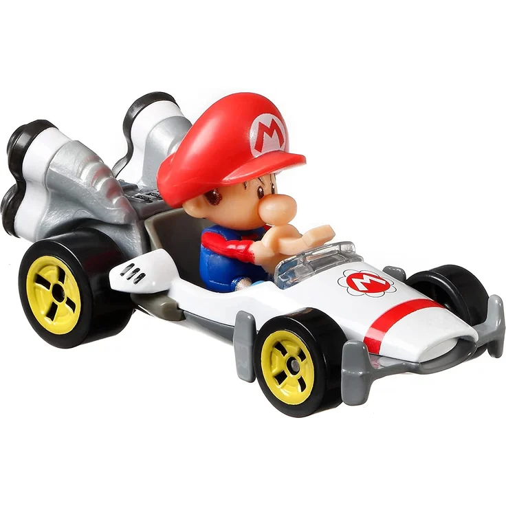 Mattel Hot Wheels Mario Kart 1:64 Die-Cast Baby Mario – Bild 3