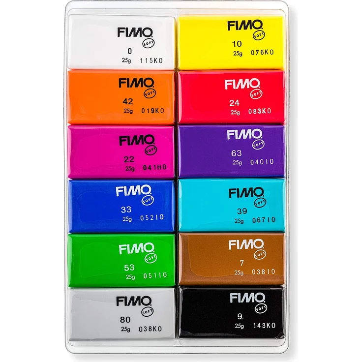 Staedler 'FIMO soft Basic Colours' Modelliermasse, 12 Stück - Preisvergleich – Bild 2
