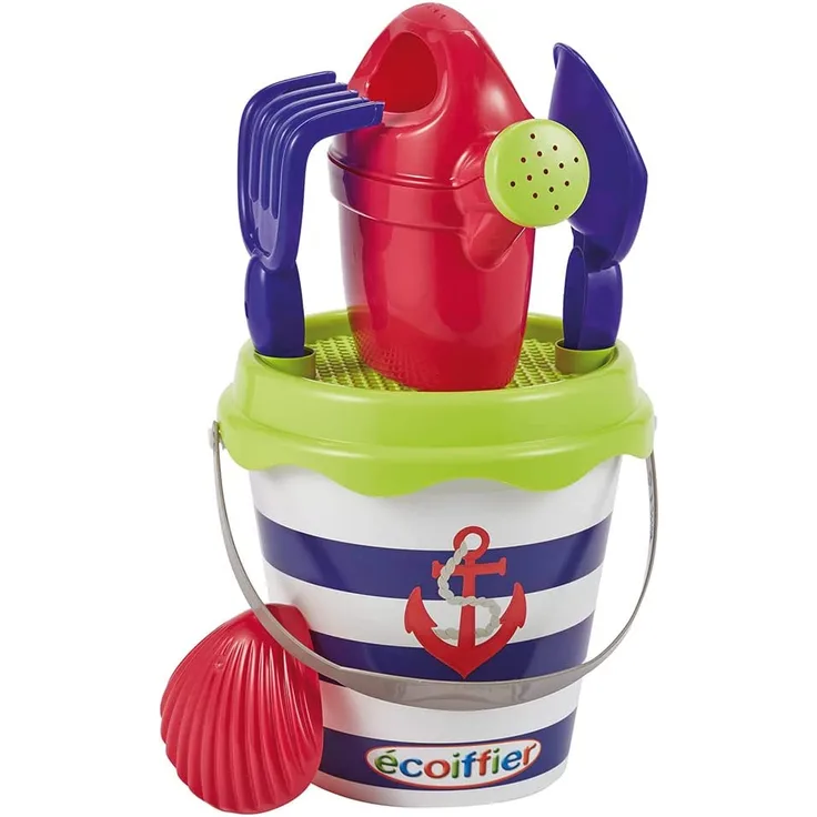 Ecoiffier 230 Seaside Kit Eimer und Tools 16 cm Naval Thema