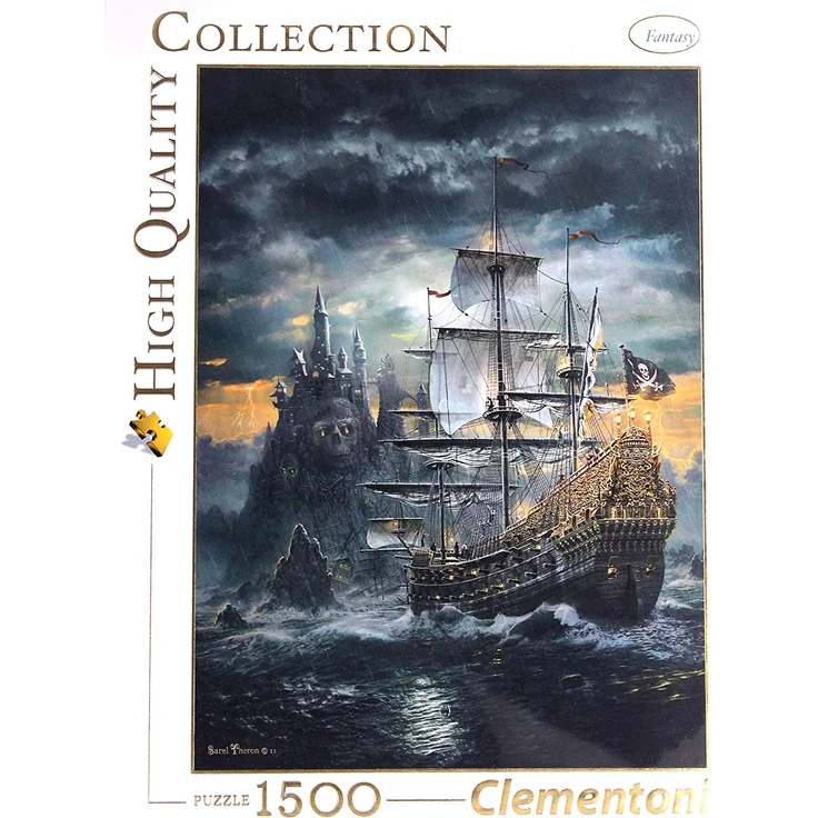 Clementoni 31682.3 - Puzzle "High Quality Kollektion - Das Piratenschiff", 1500 Teile – Bild 6