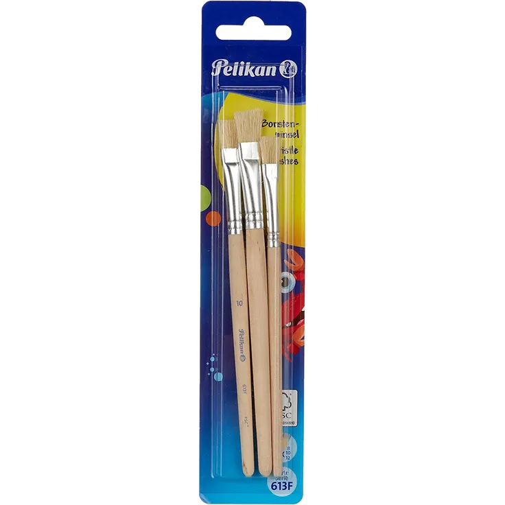 Pelikan Borstenpinsel S613F/8/10/12 – Bild 2