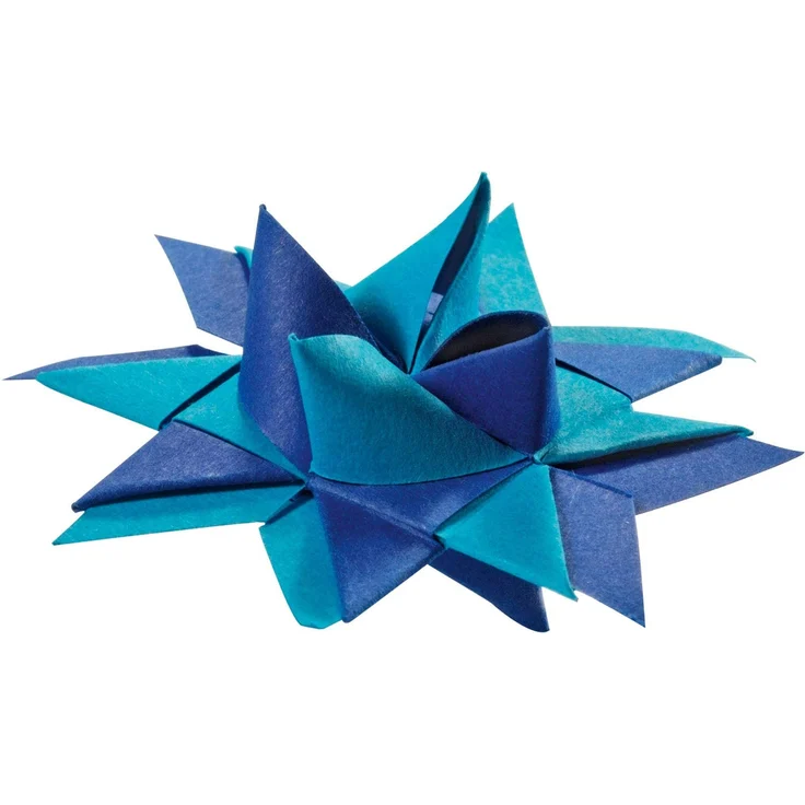 folia 1295 - Papierstreifen für Fröbelsterne Ganzjahr, 100 Streifen in Ganzjahresfarben sortiert – Bild 5