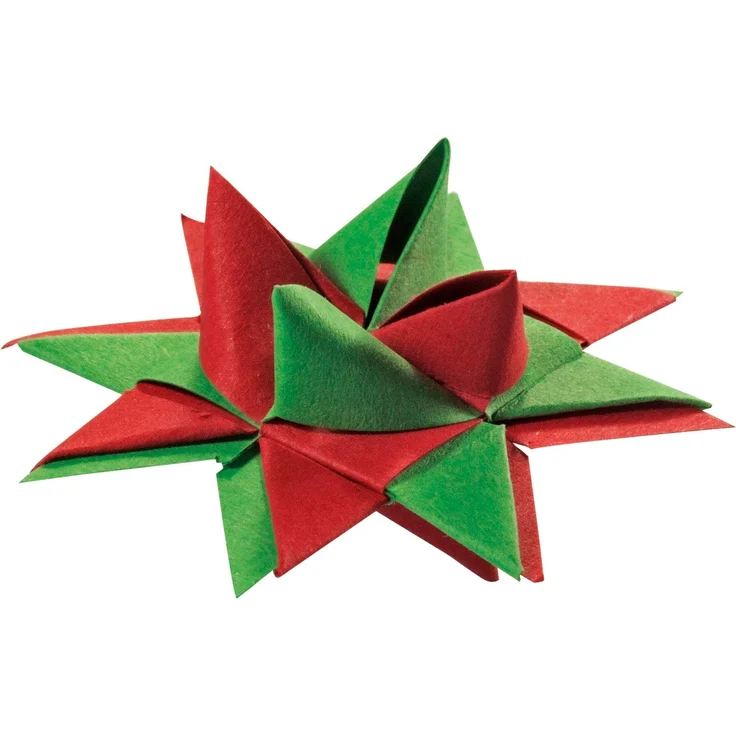 folia 1295 - Papierstreifen für Fröbelsterne Ganzjahr, 100 Streifen in Ganzjahresfarben sortiert – Bild 7