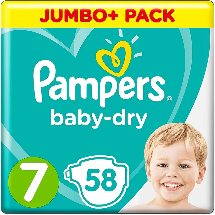Pampers 81683760 Baby-Dry Pants windeln, weiß