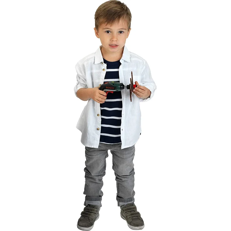 Theo Klein 8395 Werkzeugkoffer-Set Bosch Grand Prix mit Ixolino-Akkuschrauber I Schraubbarer Rennwagen I Maße: 32 cm x 26 cm x 9 cm I Spielzeug für Kinder ab 3 Jahren - Preisvergleich – Bild 2