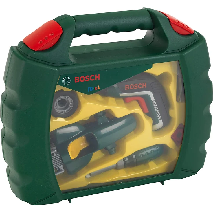 Theo Klein 8395 Werkzeugkoffer-Set Bosch Grand Prix mit Ixolino-Akkuschrauber I Schraubbarer Rennwagen I Maße: 32 cm x 26 cm x 9 cm I Spielzeug für Kinder ab 3 Jahren - Preisvergleich – Bild 6