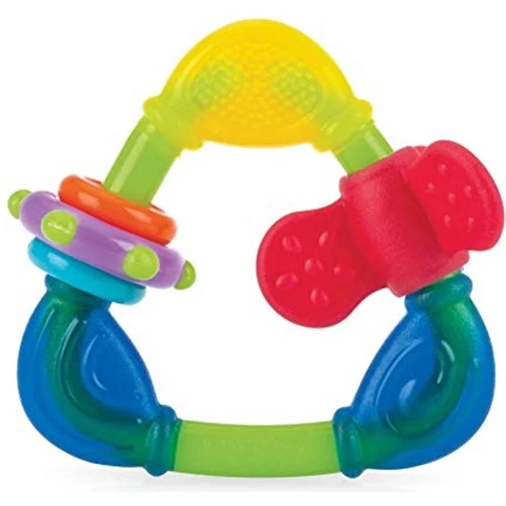 Nuby 006649 Spin N ' Teethe Beißring, mehrfarbig – Bild 4