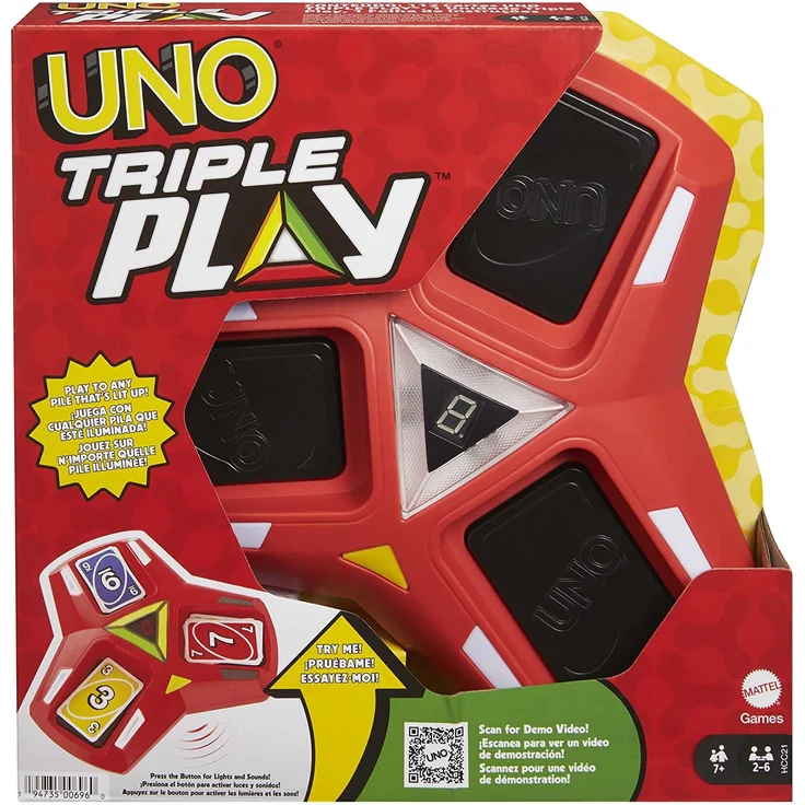 Mattel UNO Triple Play – Bild 1