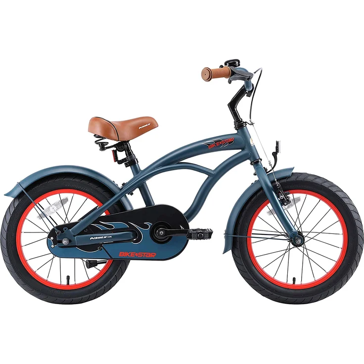 Kinderfahrrad Bikestar 16 Zoll - Deluxe Cruiser Champion Blau – Bild 2