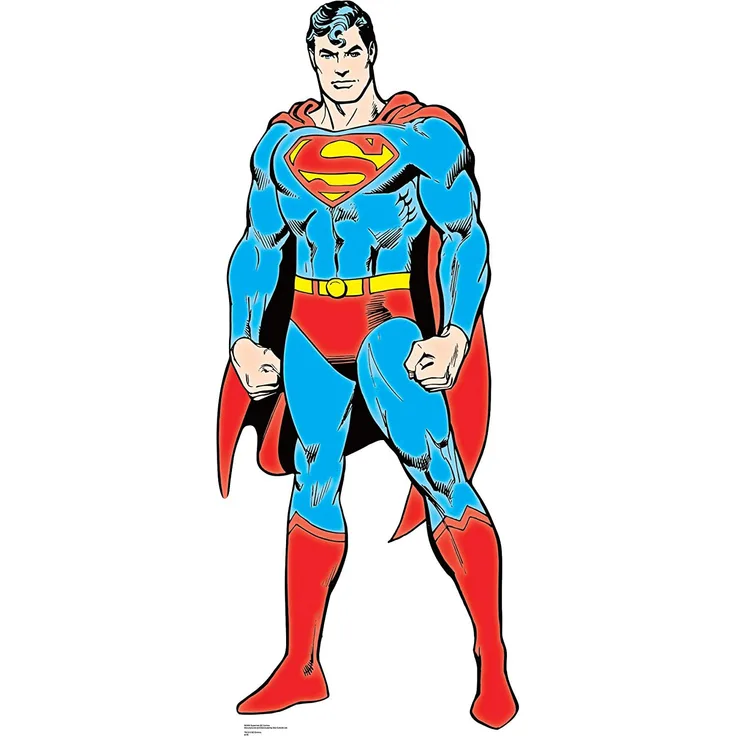 Superman Pappaufsteller (Stand Up) - Superman Classic Version (189 cm)