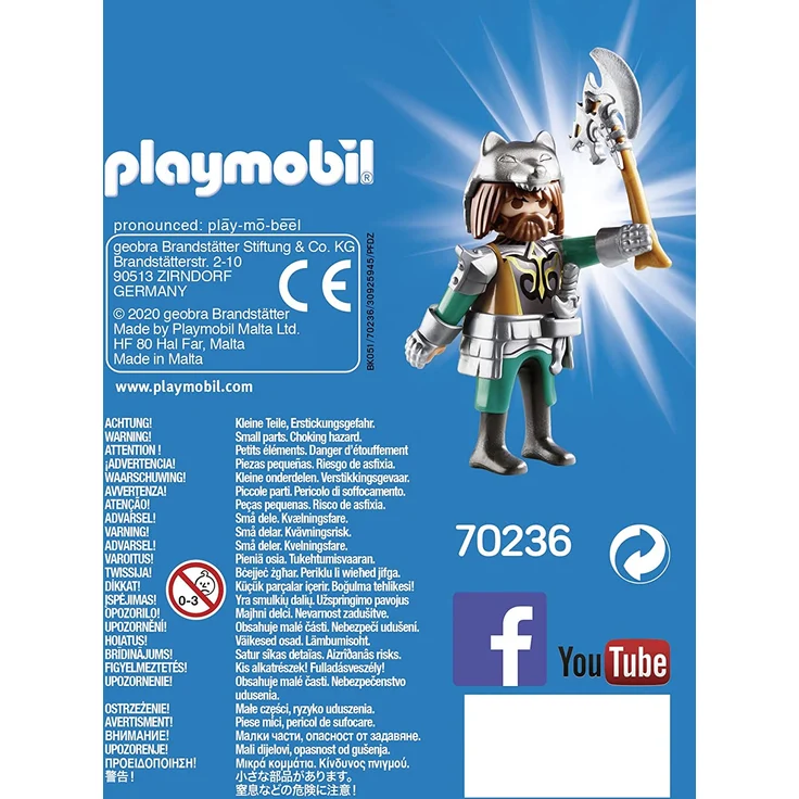 PLAYMOBIL PLAYMO-FRIENDS 70236 Wolfskrieger, ab 4 Jahren – Bild 3