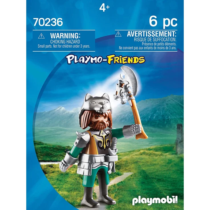 PLAYMOBIL PLAYMO-FRIENDS 70236 Wolfskrieger, ab 4 Jahren – Bild 4