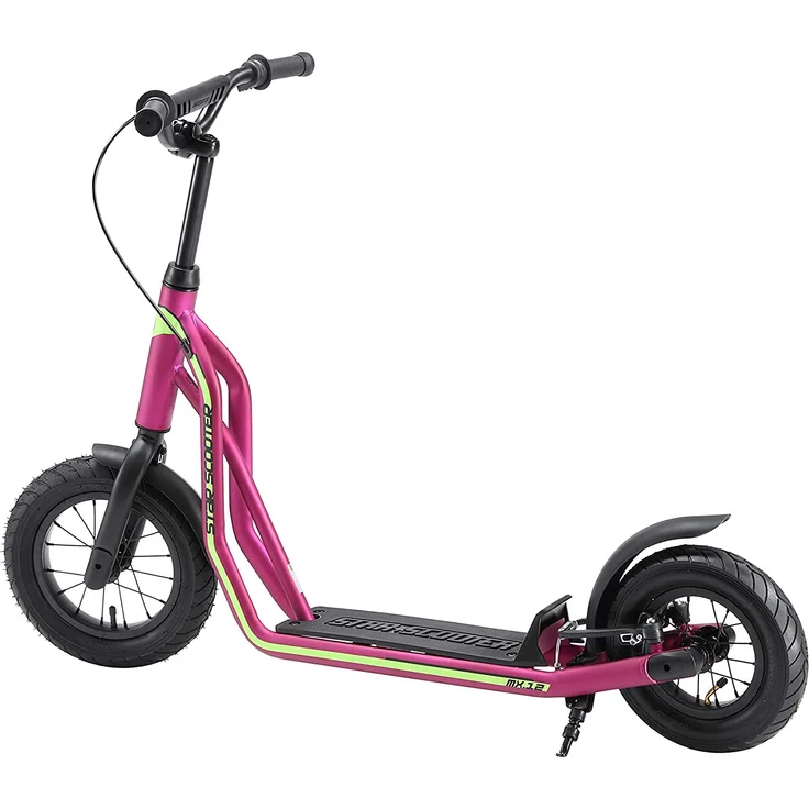 STAR SCOOTER Tretroller Kinderroller ab 7 Jahre | 12 Zoll 10 Zoll Mixed Edition | Berry – Bild 3