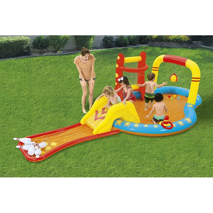 Bestway Planschbecken für Kinder Lil' Champ 435x213x117 cm – Bild 2