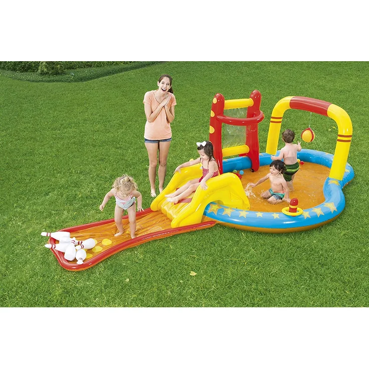 Bestway Planschbecken für Kinder Lil' Champ 435x213x117 cm – Bild 12