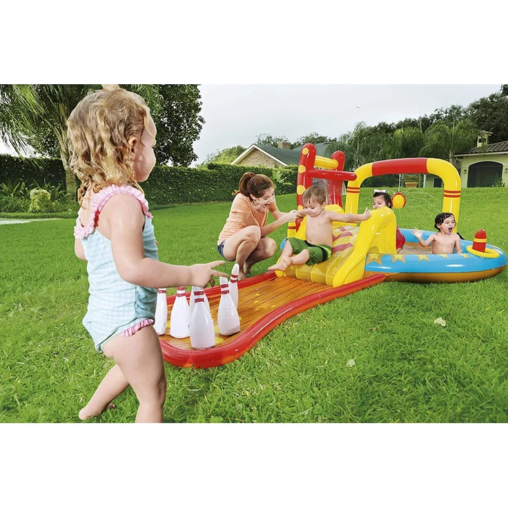 Bestway Planschbecken für Kinder Lil' Champ 435x213x117 cm – Bild 14