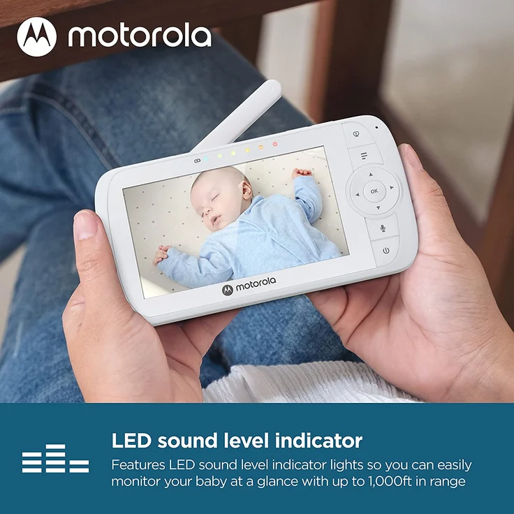 Motorola VM 483 Babyphone Weiß – Bild 3