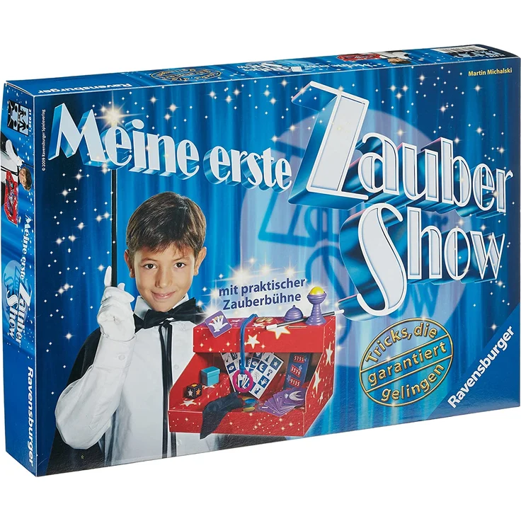 Ravensburger 21939 Meine Erste Zaubershow Zauberkasten Zaubertricks für Einsteiger – Bild 1