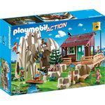 PLAYMOBIL Action Kletterfels mit Berghütte