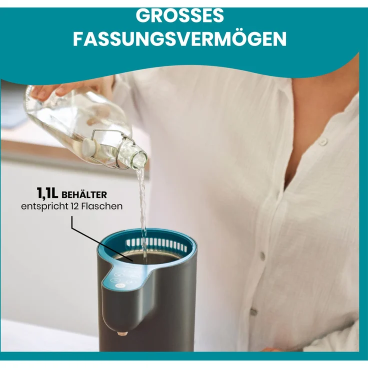 Babymoov Milky Now Flaschenzubereiter Grau – Bild 6
