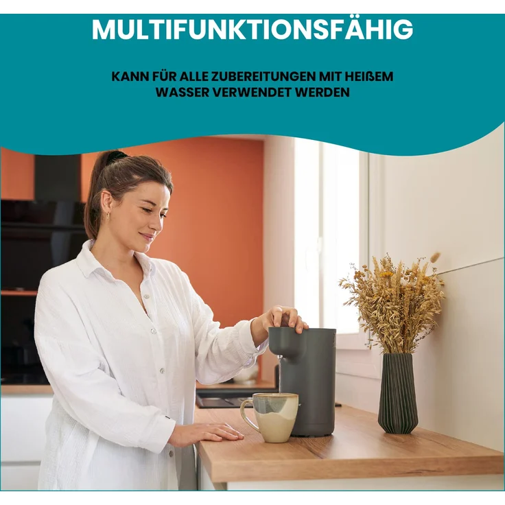 Babymoov Milky Now Flaschenzubereiter Grau – Bild 7