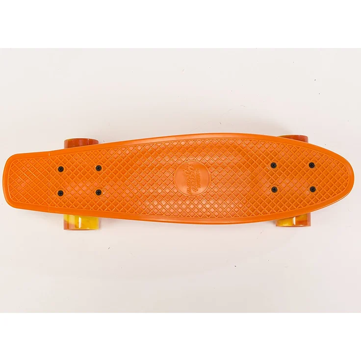 Street Surfing Beach Board Gnarly Sunset Longboard Rollbrett orange 56cm – Bild 7