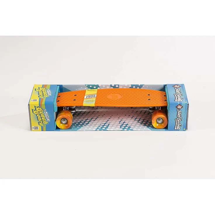 Street Surfing Beach Board Gnarly Sunset Longboard Rollbrett orange 56cm – Bild 6