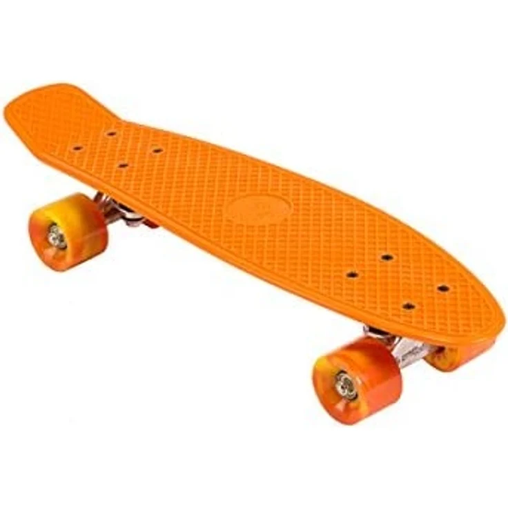 Street Surfing Beach Board Gnarly Sunset Longboard Rollbrett orange 56cm – Bild 1