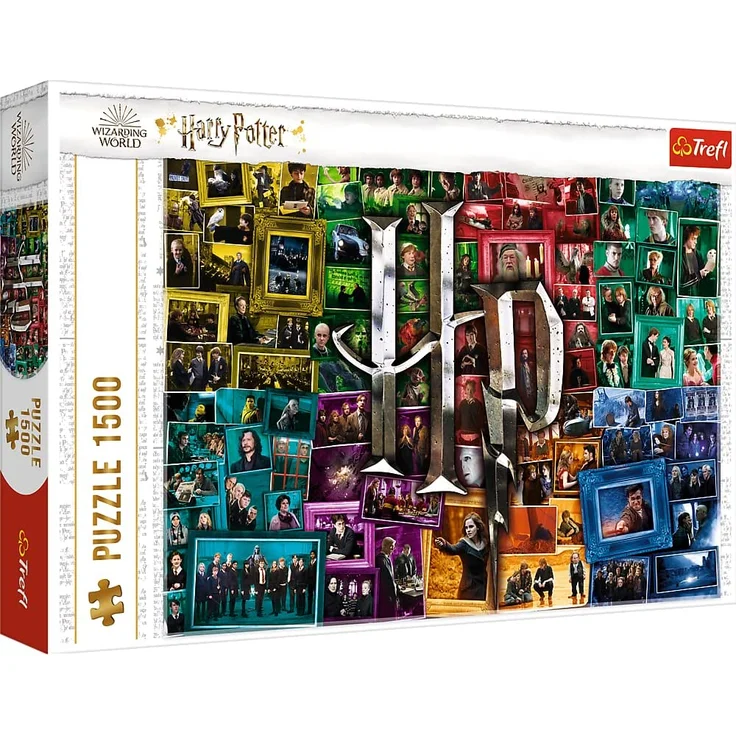 Trefl 26185 Harry Potter: In den Filmen 1500 Teile, Premium Quality, für Erwachsene und Kinder ab 12 Jahren Puzzle, Farbig – Bild 1