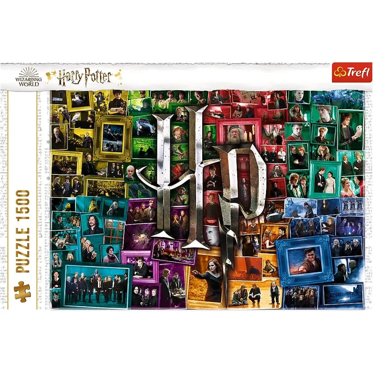 Trefl 26185 Harry Potter: In den Filmen 1500 Teile, Premium Quality, für Erwachsene und Kinder ab 12 Jahren Puzzle, Farbig – Bild 3