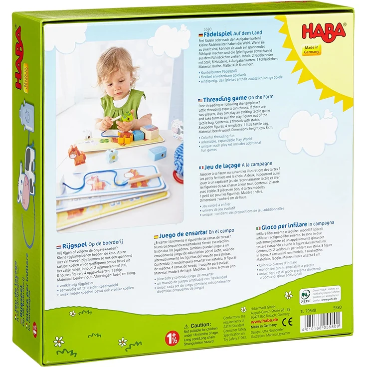 Haba Fädelspiel auf dem Land – Bild 2
