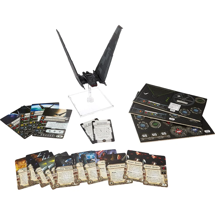 Fantasy Flight Games Upsilon-Class Shuttle-Miniaturen-Spiel-Erweiterungspack aus Star Wars – Bild 2