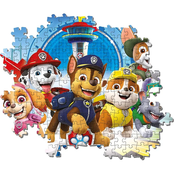 Clementoni 29105 Supercolor Puzzle Paw Patrol 180 Teile Made in Italy Kinder 7 Jahre +, Mehrfarbig – Bild 3