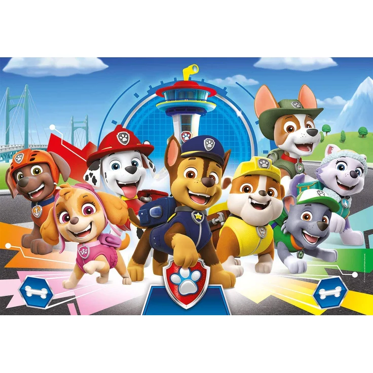 Clementoni 29105 Supercolor Puzzle Paw Patrol 180 Teile Made in Italy Kinder 7 Jahre +, Mehrfarbig – Bild 2