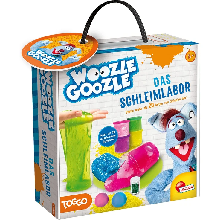 Lisciani 'WOOZLE GOOZLE Das Schleim Labor' Experimentierkasten, ab 8 Jahren, stelle mehr als 20 Arten von Schleim her – Bild 1