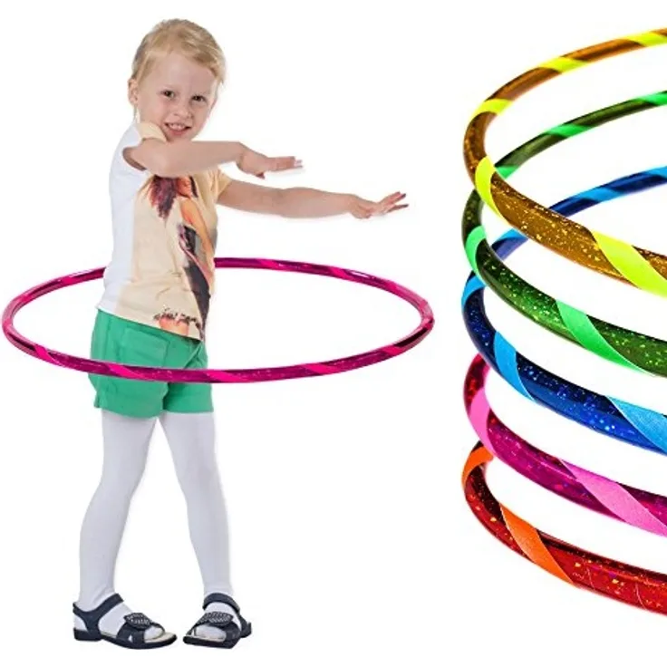 Super Star Kinder Hula Hoop, Ø70cm, Pink-Pink
