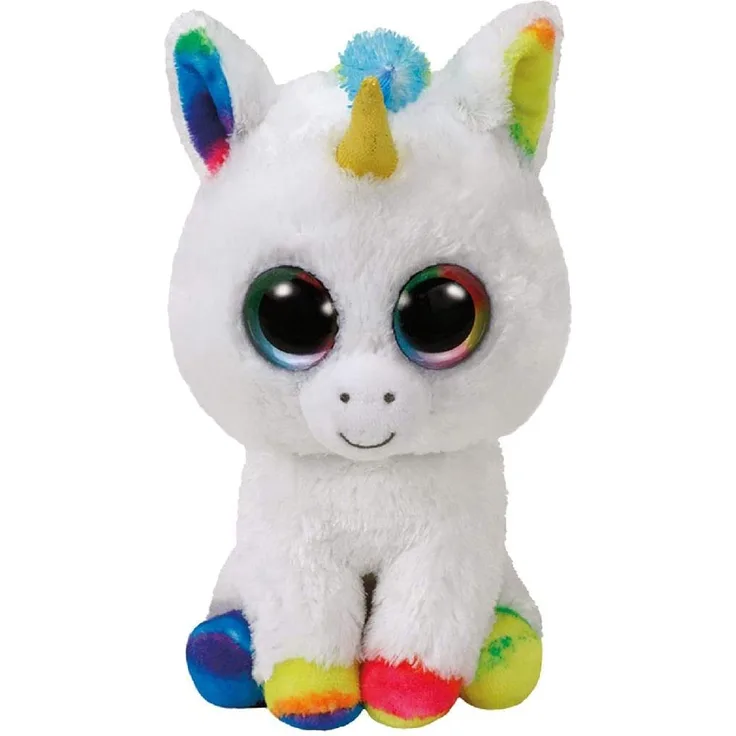 Pixy Einhorn White - Beanie Boos Med