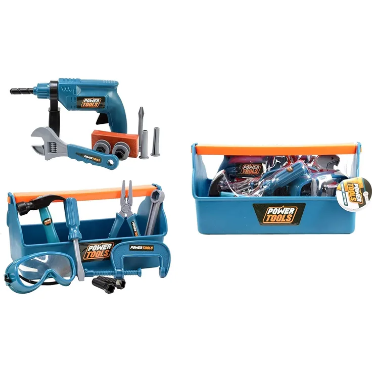 Werkzeug Power Tools 22-teilig blau