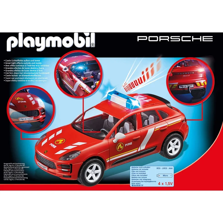 PLAYMOBIL Macan S Feuerwehr – Bild 3