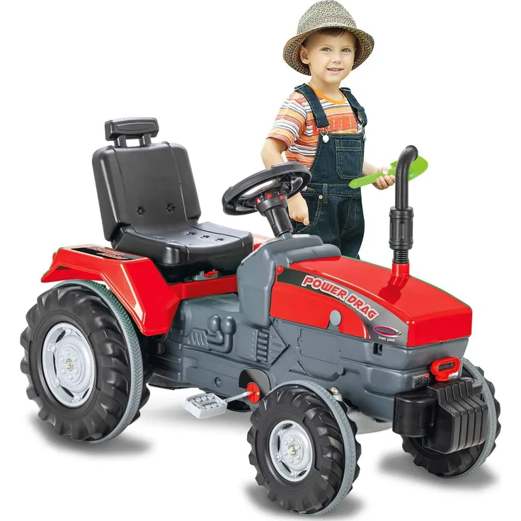 Trettraktor Power Drag rot