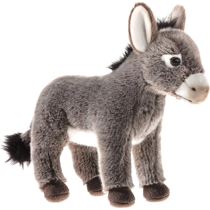 Heunec 274778 Plüschtier, Esel, Graubraun