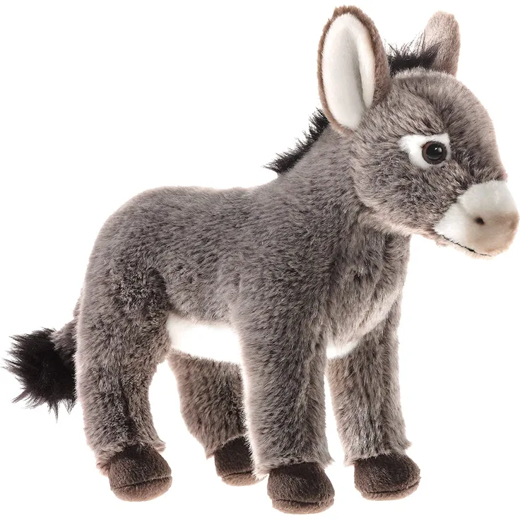Heunec 274778 Plüschtier, Esel, Graubraun