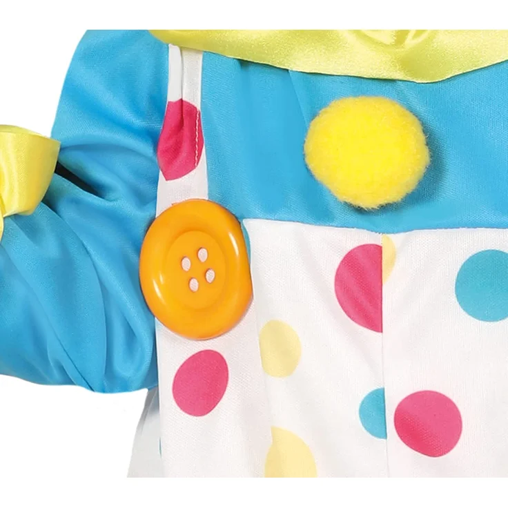 Guirca 88386 Clown-Kostüm für Neugeborene 12/24 Monate, mehrfarbig, 1-2 Jahre – Bild 3