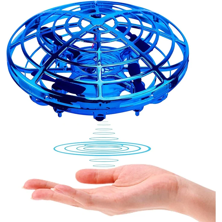 ShinePick UFO Mini Drohne, Kinder Spielzeug Handsensor Quadcopter Infrarot-Induktions-Flying Ball Fliegendes Spielzeug Geschenke für Jungen Mädchen Indoor Outdoor Fliegender Ball – Bild 1
