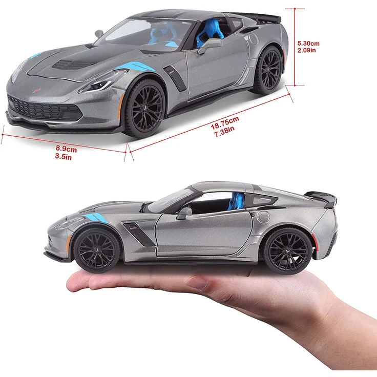 Maisto 531516 - Modellauto Corvette Grand Sport 17 1:24 – Bild 6