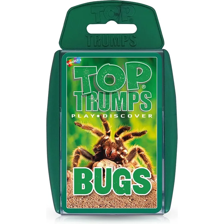 Winning Moves Bugs Top Trumps Card Game (ENGLISH)