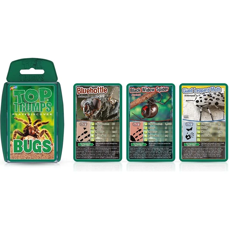 Winning Moves Bugs Top Trumps Card Game (ENGLISH) – Bild 5