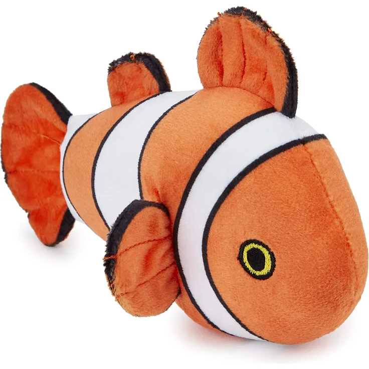 Zappi Co Weich gefülltes Kuscheltier für Kinder Clownfische Plüschtier (12-15 cm) Safari-Tiere Kollektion Plüschteddy Neugeborenes erstes Kind