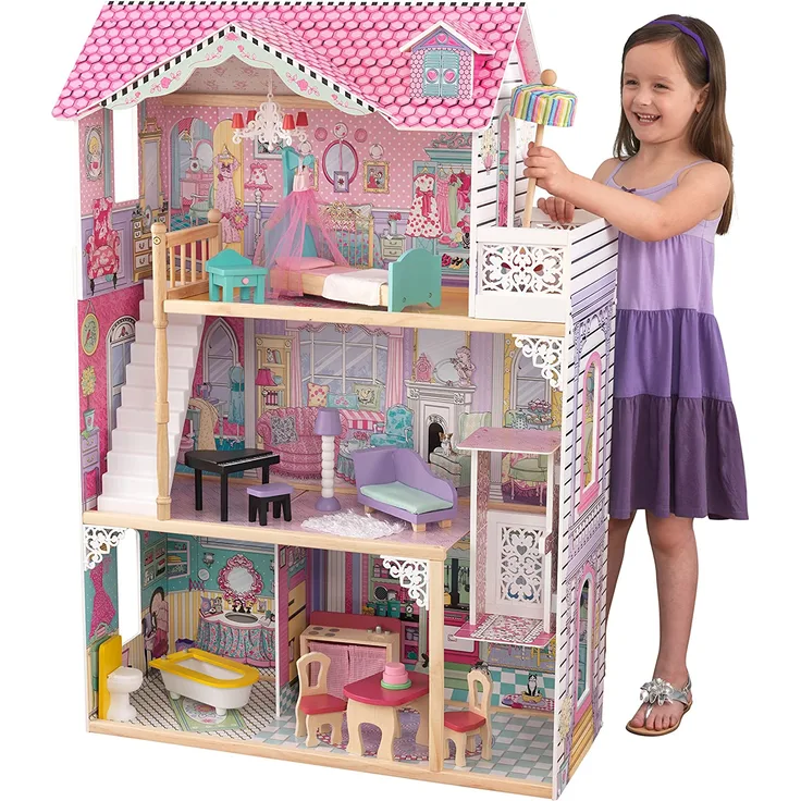 KidKraft 65934 Puppenhaus Annabelle, Mehrfarbig