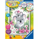 Ravensburger Malen nach Zahlen Malset Süße Koalas